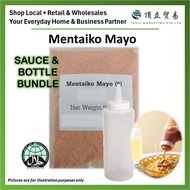 [SG HALAL] Mentaiko Mayo Sauce with Bottle Japanese Mentai Mayonnaise | Restaurant Dipping