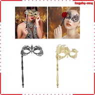 [LsgdyMY] Masquerade Mask with Holding Stick Elegant Handheld Costume Accessory Party Mask