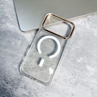 MAGIC MASK GLITTER CASE WITH N52 Magnets for IP 17 PRO MAX/17 PRO/17 AIR/17/IP16 SERIES/IP 15/IP14/I