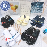Diano-Physical Store CHAMPION Slippers Waterproof Three-Dimensional LOGO Couple Style Simple Versati