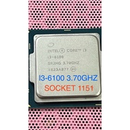 CPU Intel Core i3-6100และ I3-6100T 2คอร์ 4เธรด Socket 1151 / ฟรีซิลิโคน จัดส่งไว