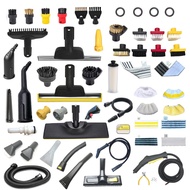 Berus bulat kecil Karcher dengan pengikis sesuai untuk pencuci wap Karcher SC2, SC3, SC4, SC5, SC7.