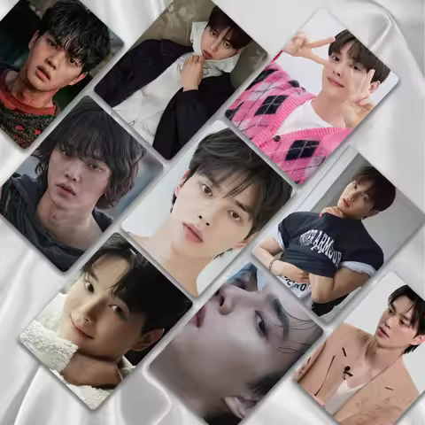 50pcs/set Kang Song Laser Cards Album LOMO Cards Angels And Demons Postcards Holographic Cards Glitt