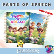 Parts of Speech Workbook for Kids – 120 Fun & Colorful Pages | Laminated cover