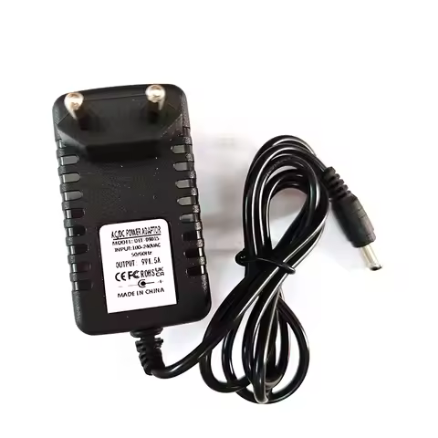 9V 1.5A 500mA AC/DC Adaptor Adapter Power Supply Wall Charger For hotone Ditto Looper guitar pedal 4