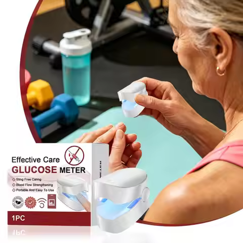 Blood Glucose Monitor Smart Body Care Detection Device Household Glucose Monitor for Daily Home Post