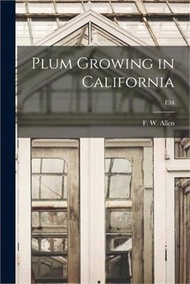 Plum Growing in California; E34