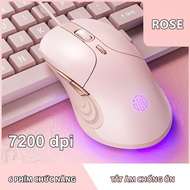 Chuột máy tính gaming Sidotech Inphic PB1 bản có dây 4800 DPI  điều chỉnh 3 cấp độ thiết kế công thá