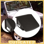 [Cuticate2] Front Bumper End Cap for Wrangler TJ Black 12 x 10.2 x 4 cm Protection Cover
