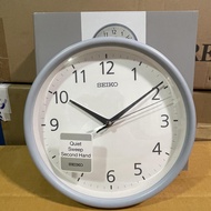 [Original] Seiko Clock QXA804L Matt Blue Analog Quartz Small Size Wall Clock / Stand Table Clock QXA804
