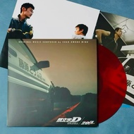Inital D頭文字D OST原聲大碟 20週年紀念Red Color Vinyl版紅色彩膠