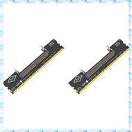 [R Q M U] 2X Upgraded Laptop DDR5 Memory to SO DDR5 UDIMM Desktop Adapter Card Memory Tester DDR to 