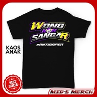 KATUN Viral Children's Word T-Shirt Wong Kok Sangar Cotton Combed 30S Fashion Distro Premium Hv23