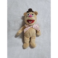 Authentic Rare Vintage Jim Henson The Muppet Fozzie Bear Plush Soft Toy