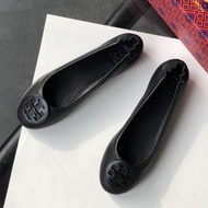 Tory Burch TB womens sheepskin soft flat ballet shoes♢L1015