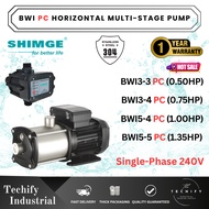 (Super Silent) Shimge BWI Automatic Booster Pump | 0.5HP/0.75HP/1.0HP/1.35HP | Home Water Pump