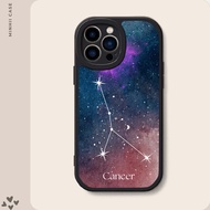 Ốp lưng iphone vân da chủ đề 12 cung hoàng đạo cực đẹp cung Cự Giải Cancer 6/6splus/7/7plus/8/8plus/