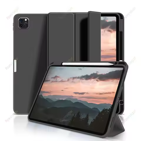 For iPad Air 5 Case ipad Air 4 iPad iPad 10th Generation Case iPad Pro 11 M1 M2 Silicone Stand Suppo