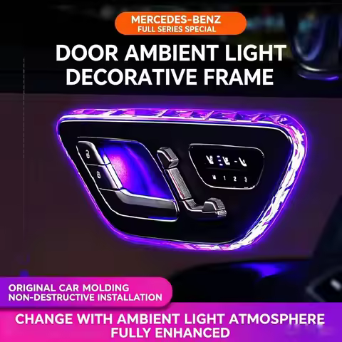 Suitable for Mercedes Benz 22-26 model year C E GLC S CLE EQE EQS 206 214 254 223 295 296 door decor