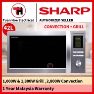 SHARP R954AST 42L Microwave Oven with Convection & Grill
