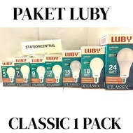 LUBY CLASSIC LED LAMP 1 PACK 3 Watt/5 Watt/7 Watt/9 Watt/12 Watt/15 Watt/18 Watt/24 Watt