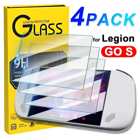 1-4PCS Temperd Glass for Lenovo Legion Go S Consoles Screen Protector Anti-Scratch Film Accessories 