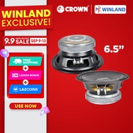 Crown by Winland 6.5inches Professional Instrumental Speaker / 550watss / 8ohms PRO-655 PA (1)piece 