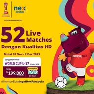 Paket Timnas World Cup U-17 Nex Parabola Bola Timnas Indonesia