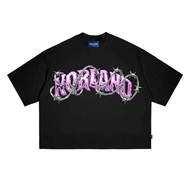 Norland|Boxy oversize Chain | BLACK BLACK BLACK