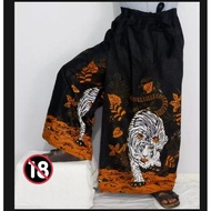 celana sarung seluar sarung batik macan