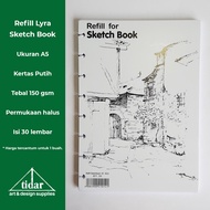 Refill Lyra Sketchbook A5 - Refill Drawing Book - Sketch / Drawing Book