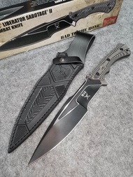 อุปกรณ์​ตั้งแคมป์​เดินป่า​ [The Expendables M48] เหล็ก 7Cr13 นำเข้าจากเยอรมนี เหล็กชิ้นเดียว