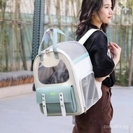 Hot  Large Capacity Breathable Backpack Outdoor Portable Backpack Cat Backpack Handheld Space Capsul