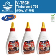 V-TECH Timberbond 756 /Fast Dry Wood Parquet Glue / Gam Kayu Susu (500g, VT-756)