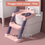 Inaso Tangga Toilet Duduk Anak Baby Potty Seat Chair Toilet Training Pispot Potty Ladder Anak Kloset