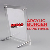 Acrylic Photo Frame with Stand size A6/A5/A4.