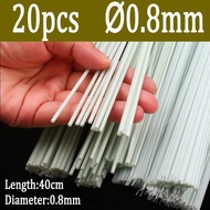【original】 Wifreo Fiberglass Sticks Glass Fiber Rod Solid Fiberglass Bar For Fishing Float Tail Jig 