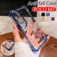 POCO M7 2025 Casing For Xiaomi POCO M7 M 7 POCOM7 POCOM7 Clear Phone Case Fashion Couple Four Corner
