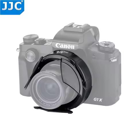 JJC Dedicated Auto Open and Close Lens Cap Lens Protector for Canon PowerShot G1X Mark III G1X M3 Di