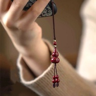 Purple Gold Cinnabar Cinnabar Fulu Mobile Phone Chain Pendant Style Creative Small Pendant Pendant P