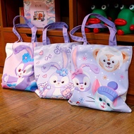 【Uhome】Ready Stock Disney Stella Lou Canvas Tote Bag/Lunch Bag/Shoulder Bag/StellaLou Canvas Bag