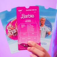 Collectible Ticket Barbie Card Official CGV