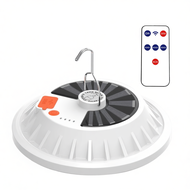 ready  stock 400W 200W Rechargeable LED Bulb Lamp Remote Control Solar Charge 120/60 lamp beads Port