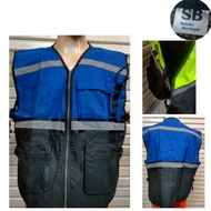 Blue Taslan project vest