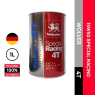 WOLVER SPECIAL RACING 15W50 4T FULLY SYNTHETIC ENGINE OIL GERMANY 1L