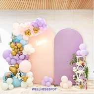 WELLNESSSPOT Double Sided Arch Backdrop Cover, Arch Solid Color Arch Backdrop Stand Cover, Creative 