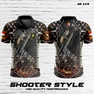 Jersey IPSC jersey shooting jersey shooter jersey IPSC Shirt || Mi035a