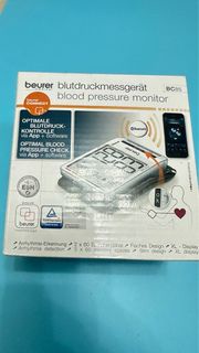 出售Beurer  BC 85 先進身體健康監察器、測量心臟、血壓高低、心跳、脈搏多功能。配。配合。配合。配合手機APP監控。家中長者可以即時健康資訊。可以用藍芽配合。全新說明書、保養證、全齊。合適p