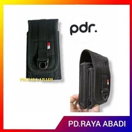 sarung hp pinggang single slot 5,5 inch / dompet hp / tempat handphone