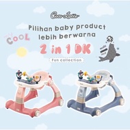 Baby Walker Coco Latte CL-1001 ML 2-in-1 Fun Collection WalkerDk
